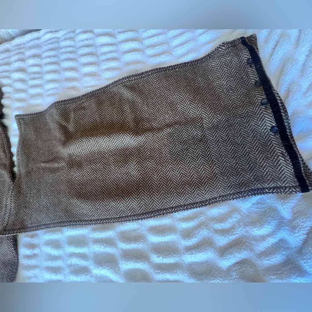 34 by 17 Vintage Ralph Lauren pillow covers wool soft material two - Picture 5 of 8